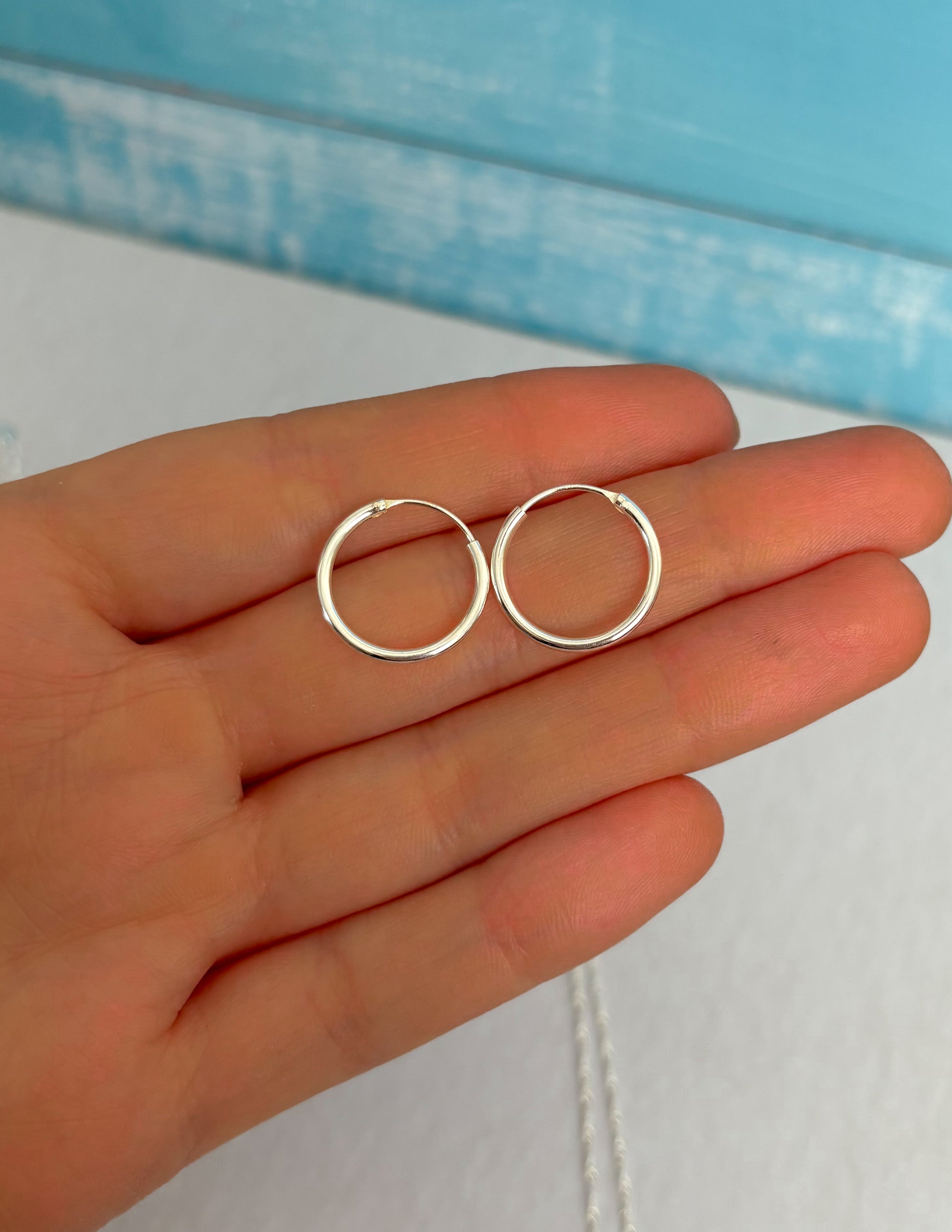 Argollas lisas 16 mm