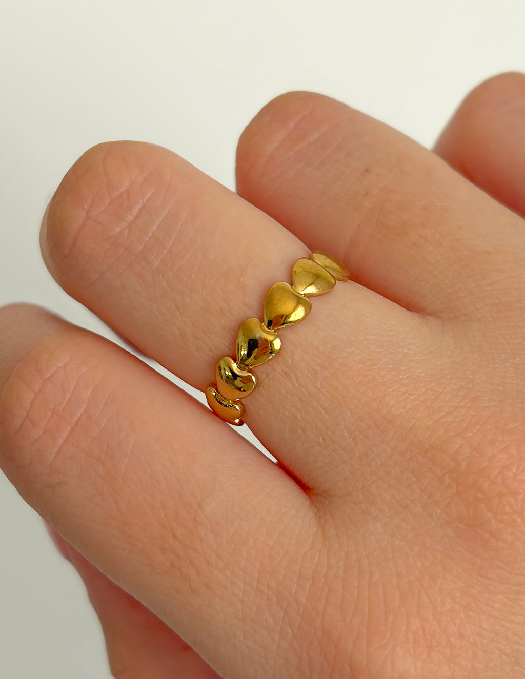 Anillo Corazones Ajustable