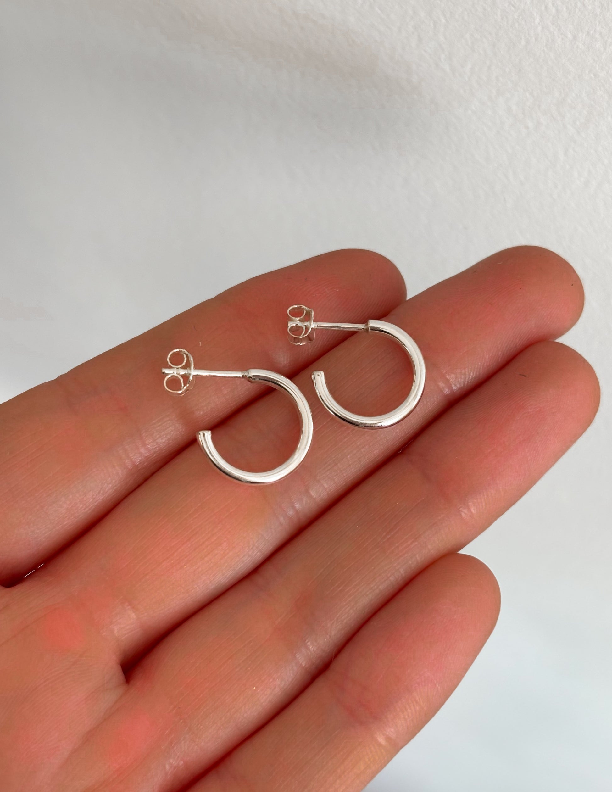 Argollas Plata Semi