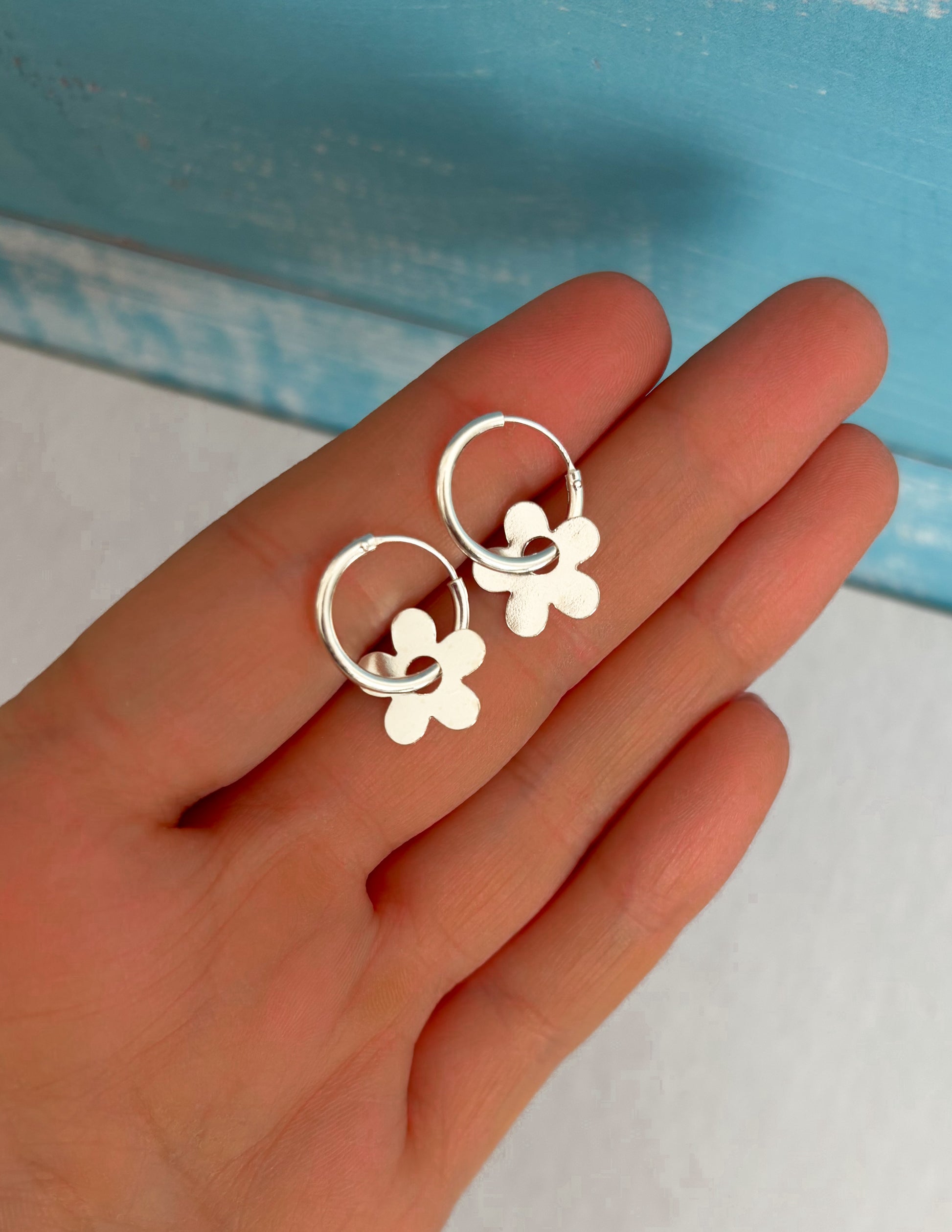 Argollas Flor