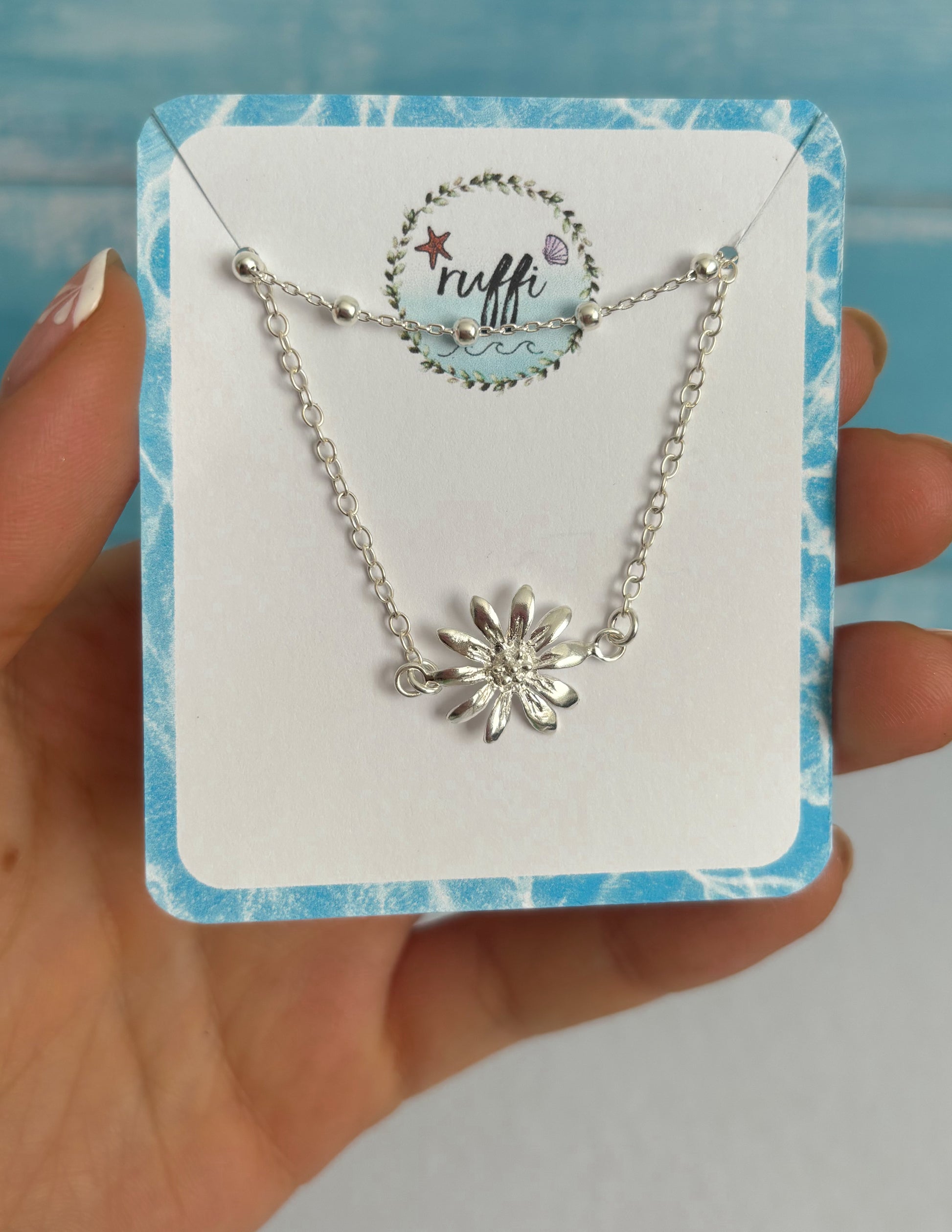 Pulsera Flor Doble