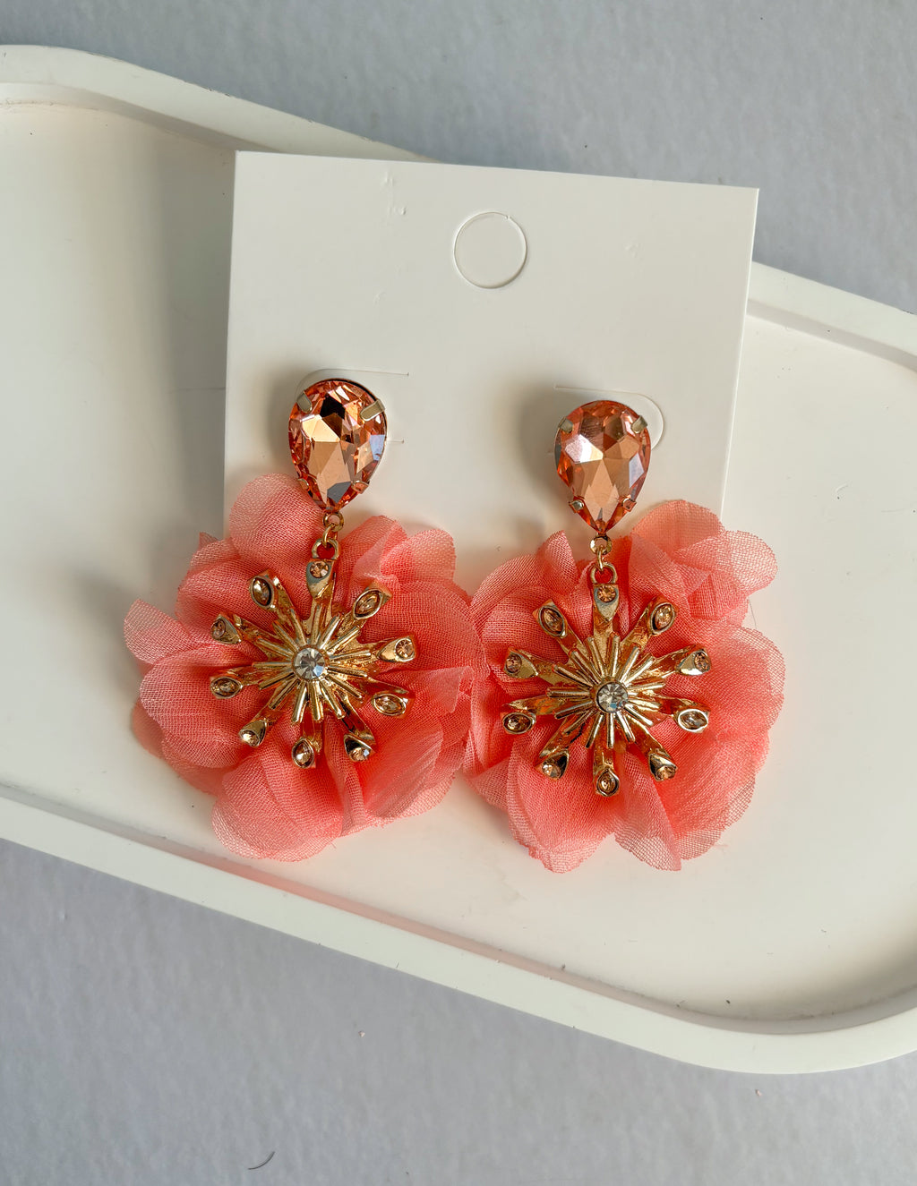 Aros Flor Coral