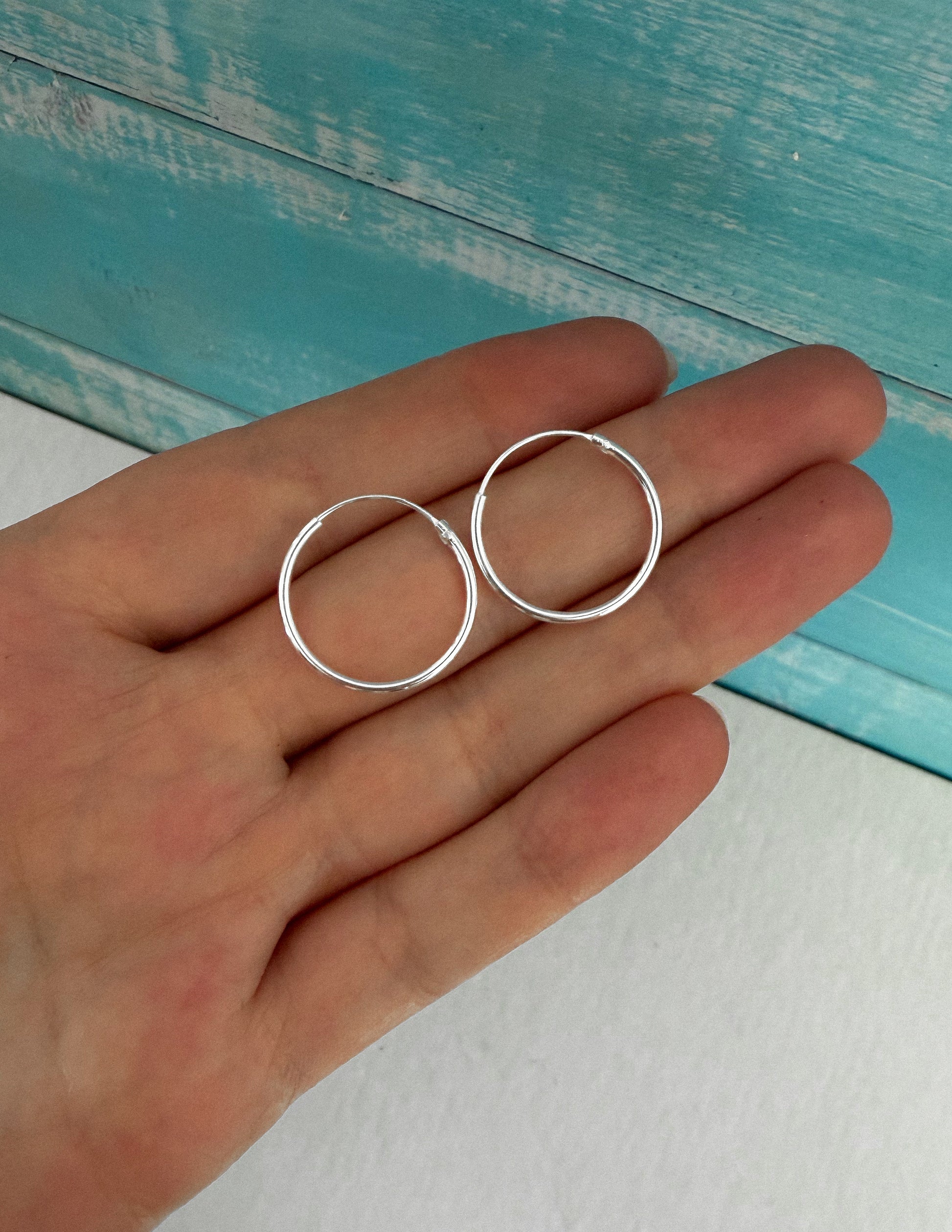 Argollas lisas 20 mm