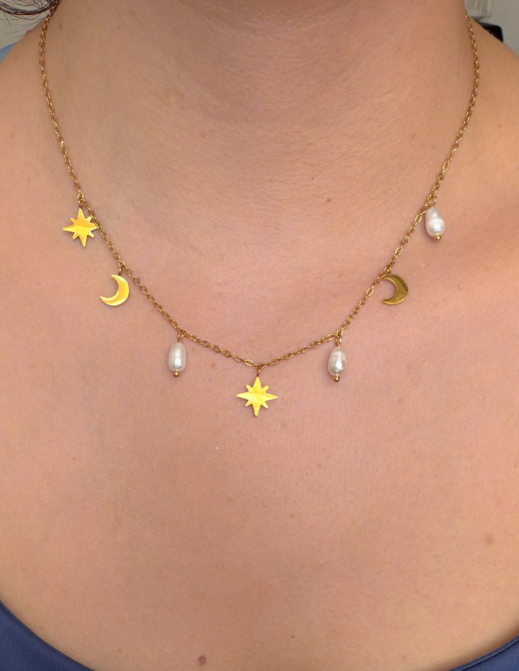 Collar Destellos Gold