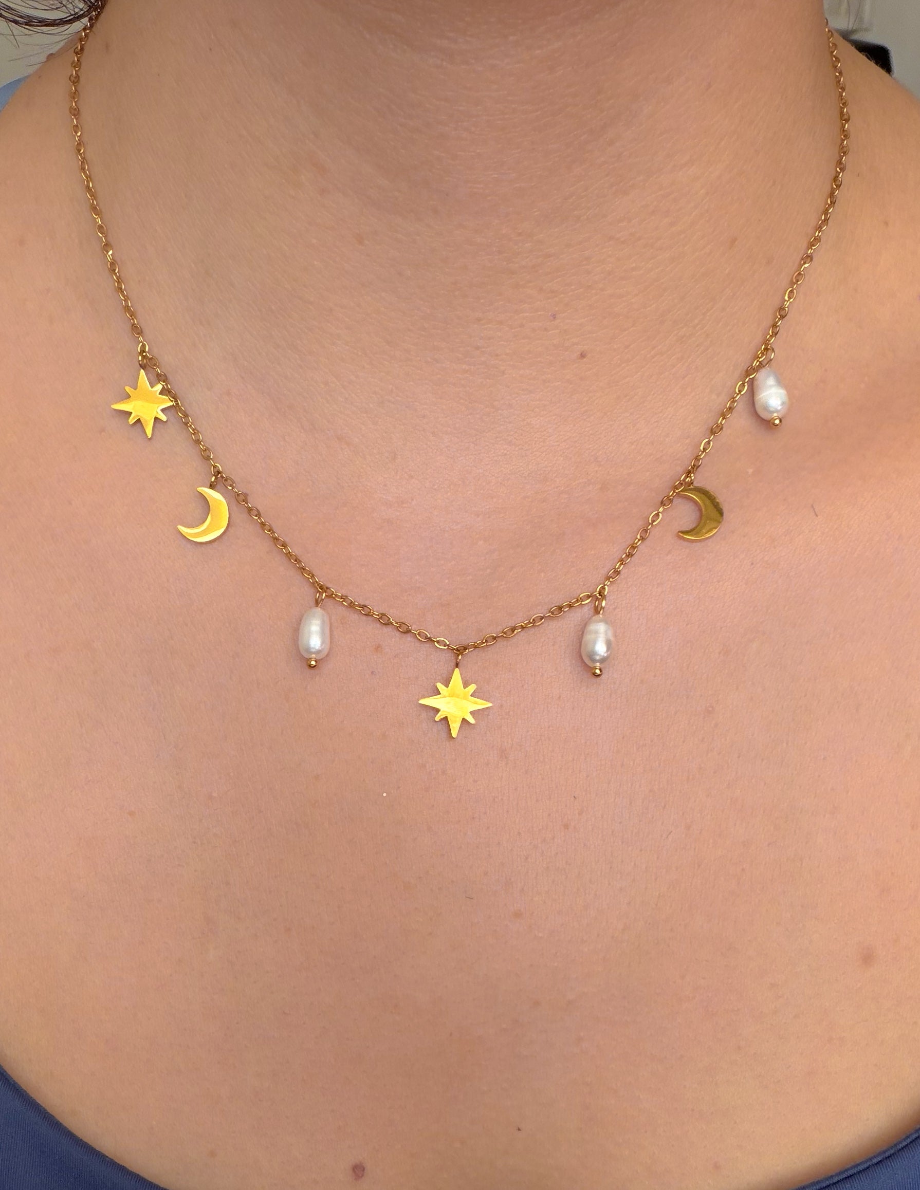 Collar Destellos Gold