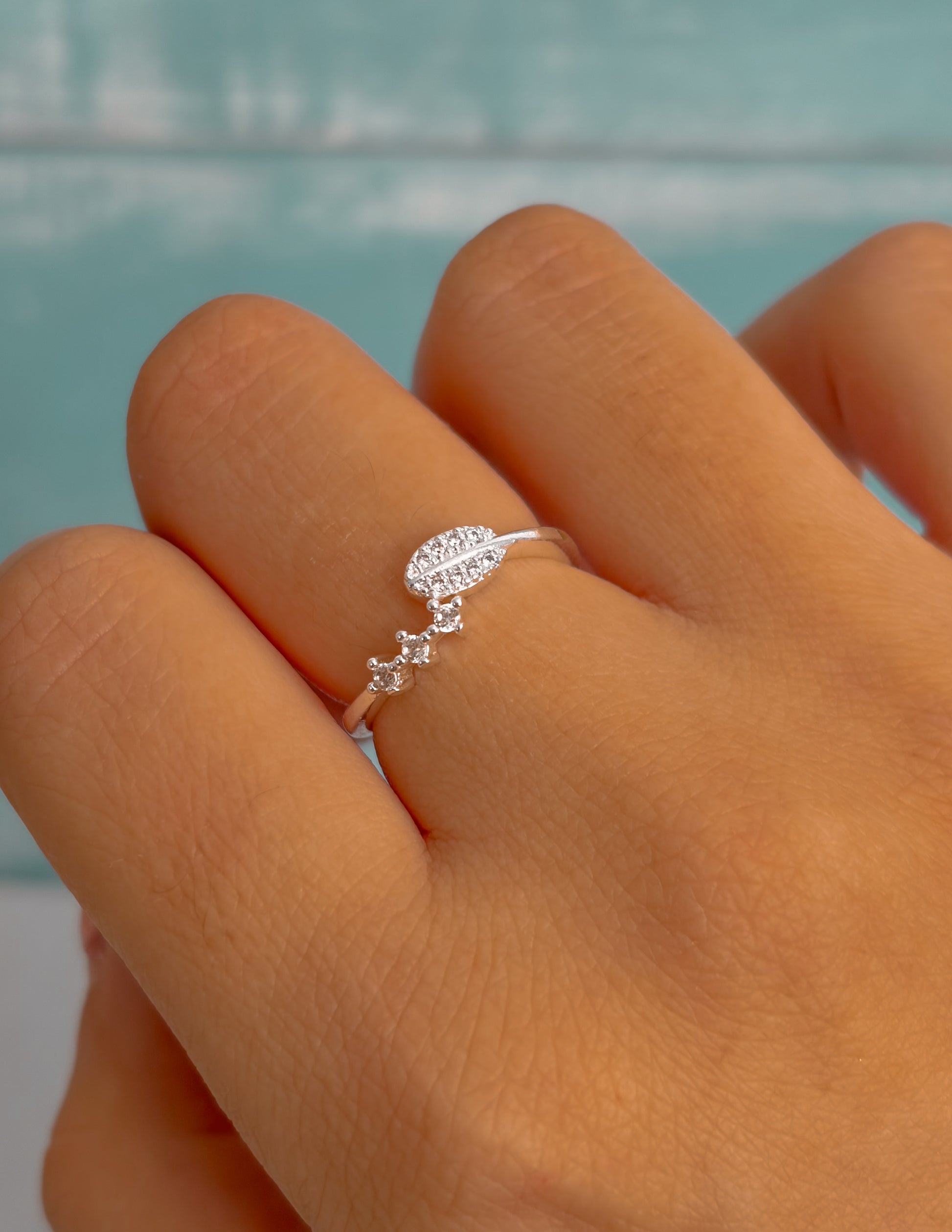 Anillo hoja Ajustable
