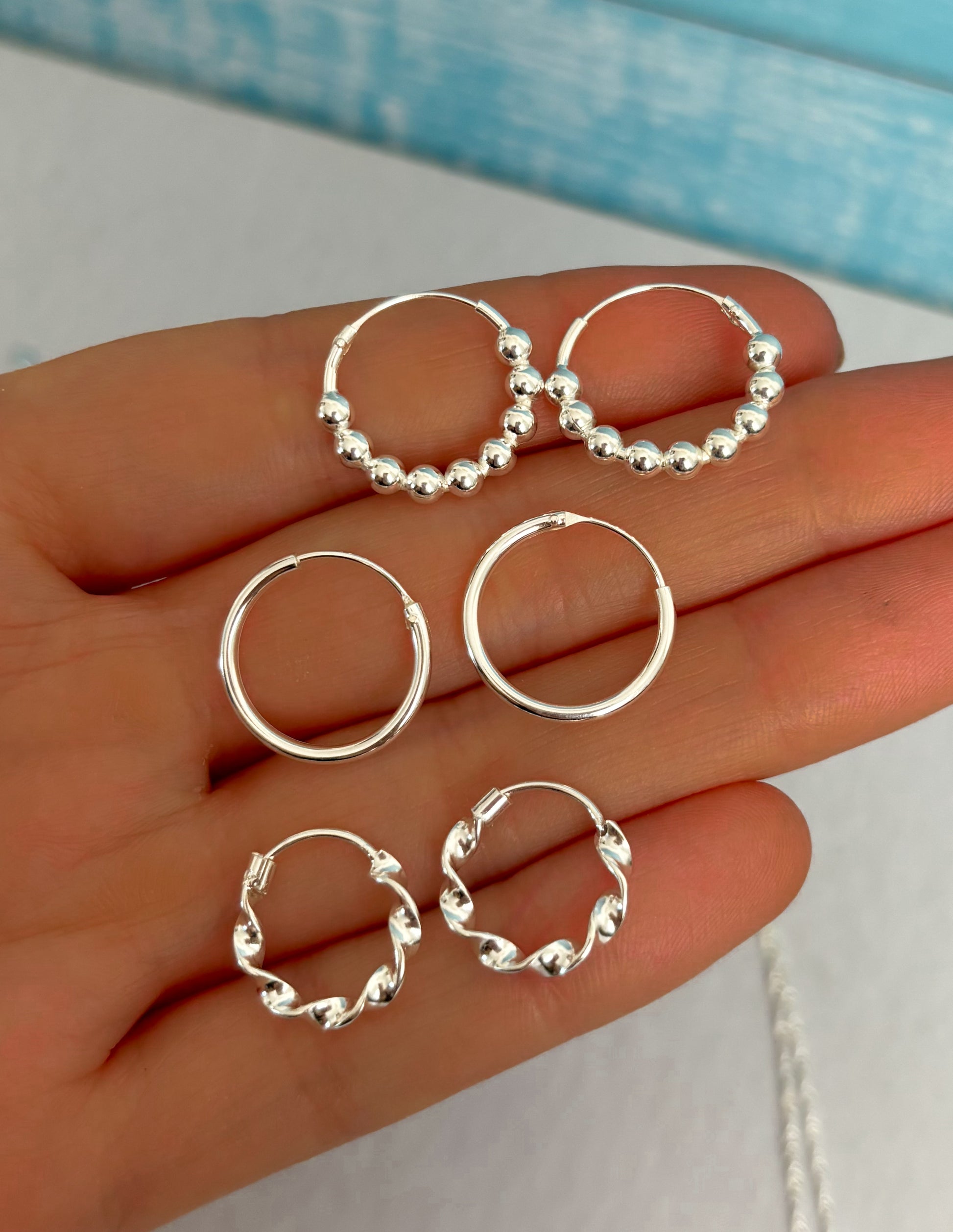 Argollas lisas 16 mm