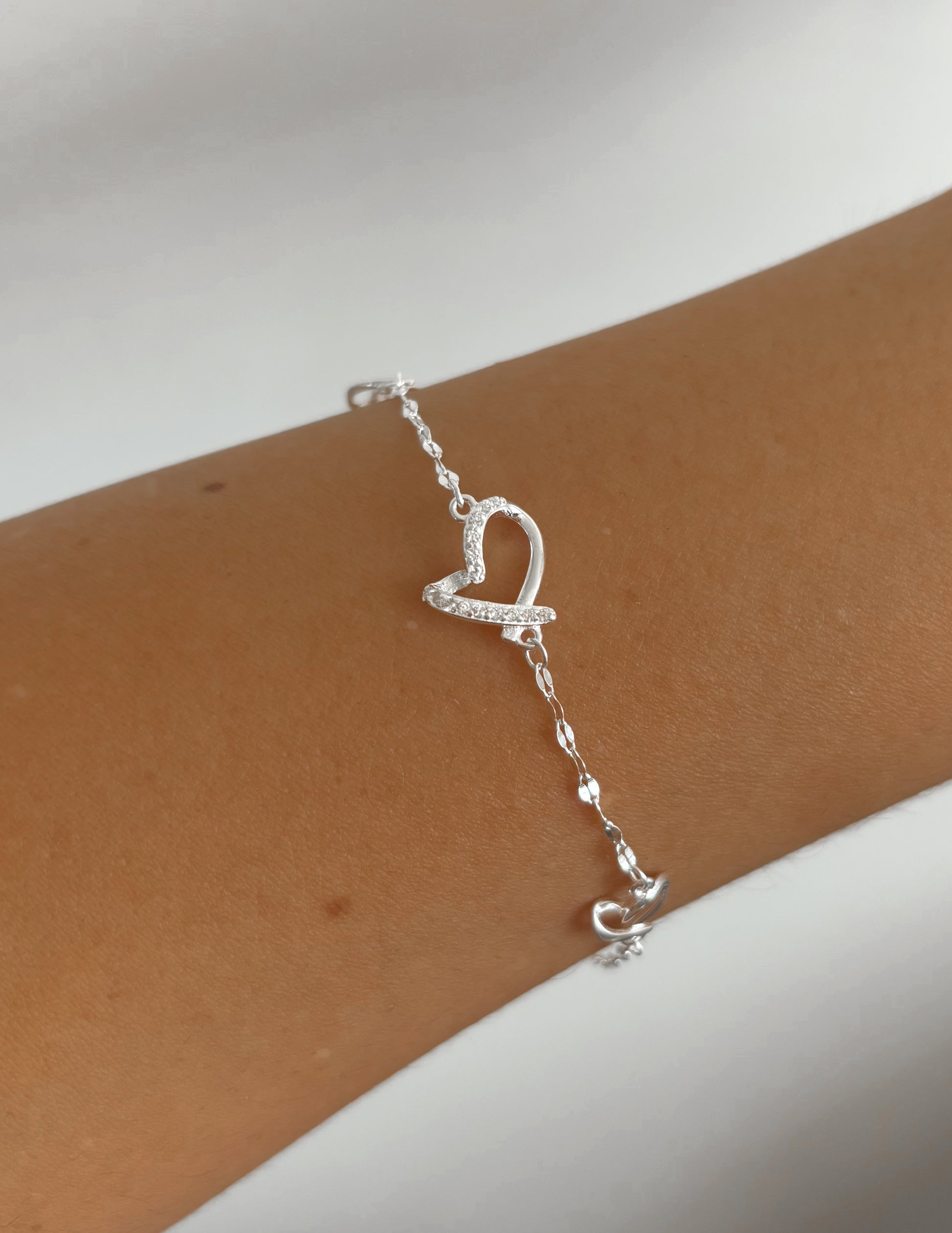 Pulsera Corazón circón