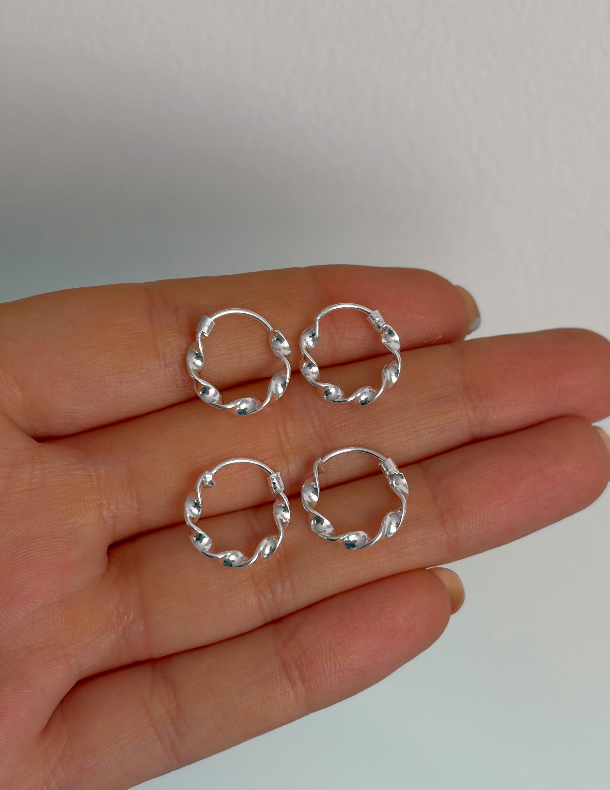 Argollas entorchadas 12 mm