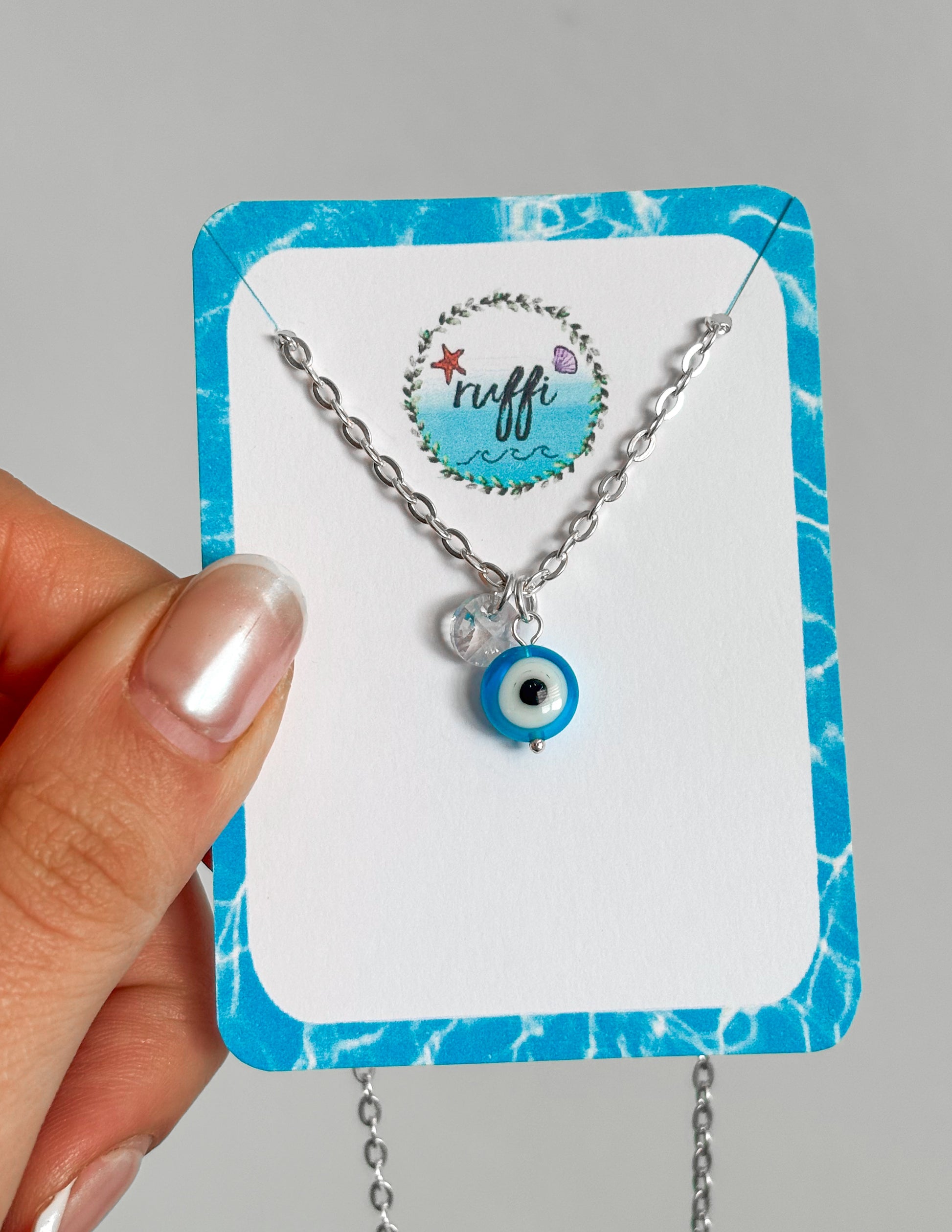 Collar Ojo Plata