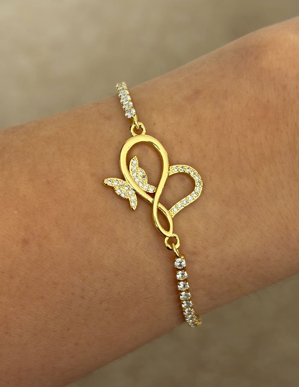 Pulsera Mariposa Infinito