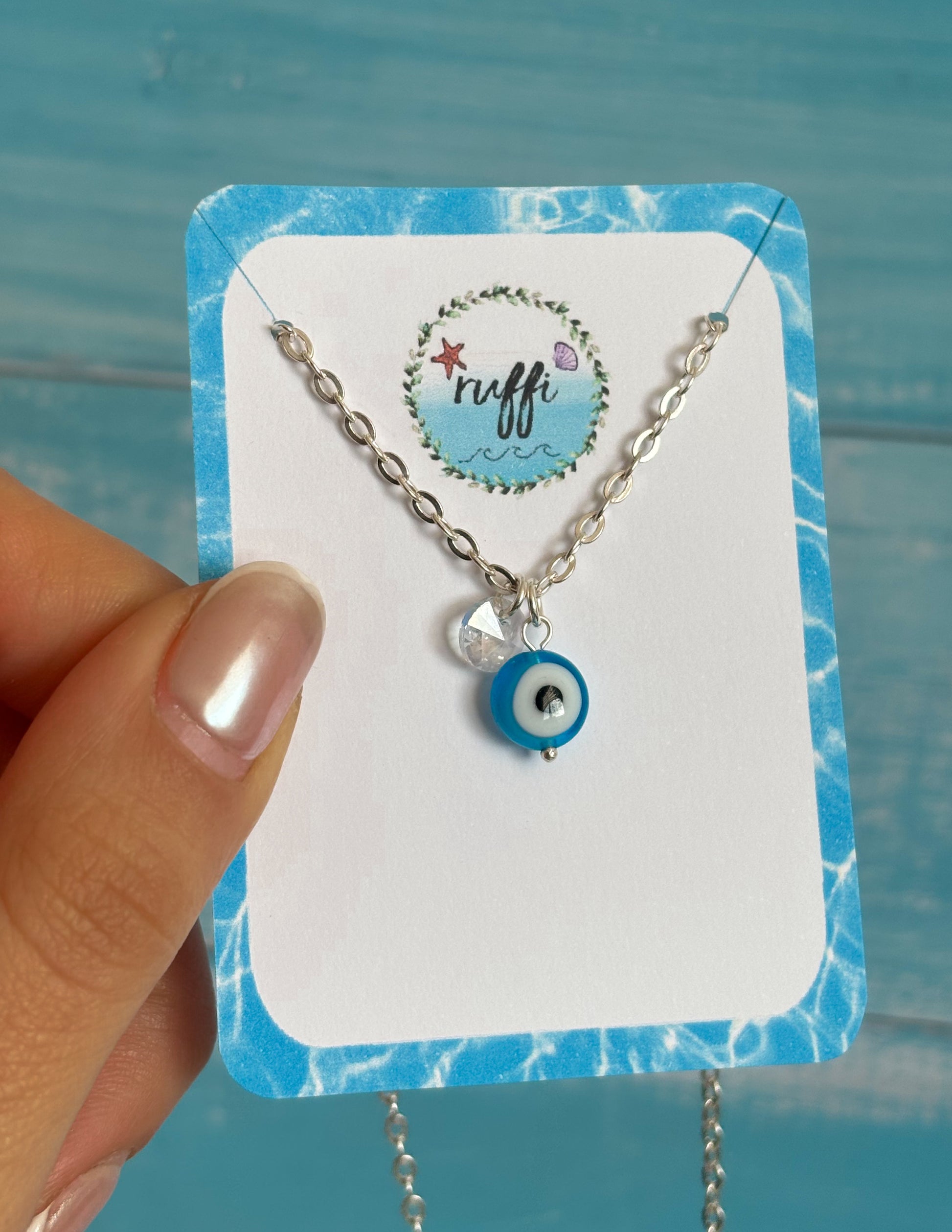 Collar Ojo Plata