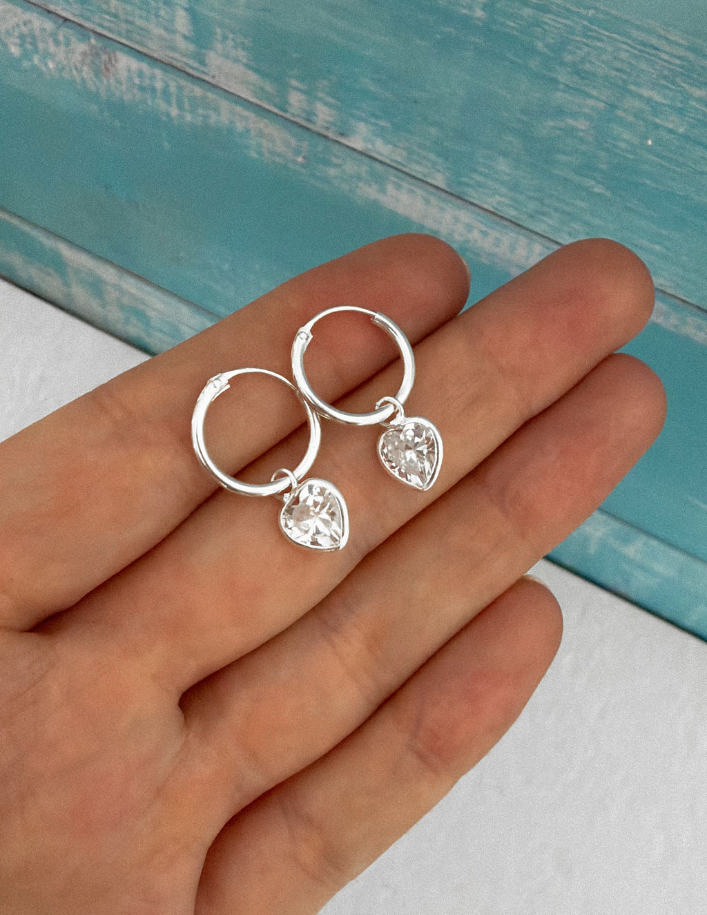 Argollas Punto de Luz Corazón