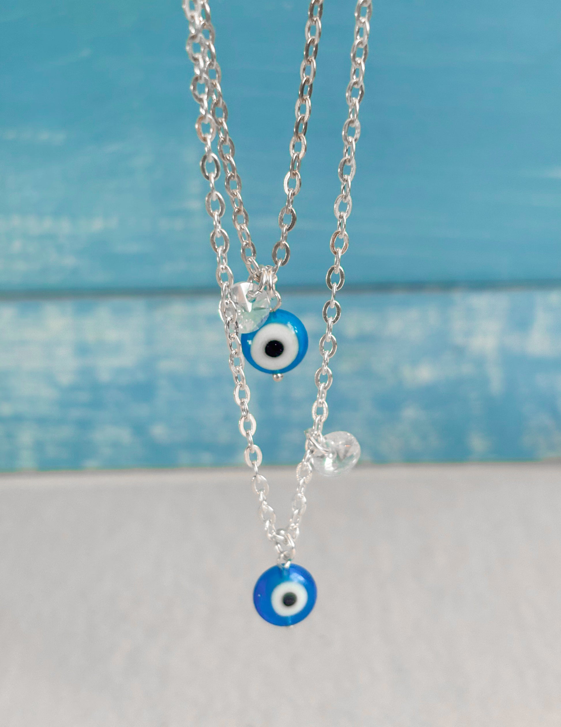 Collar Ojo Plata