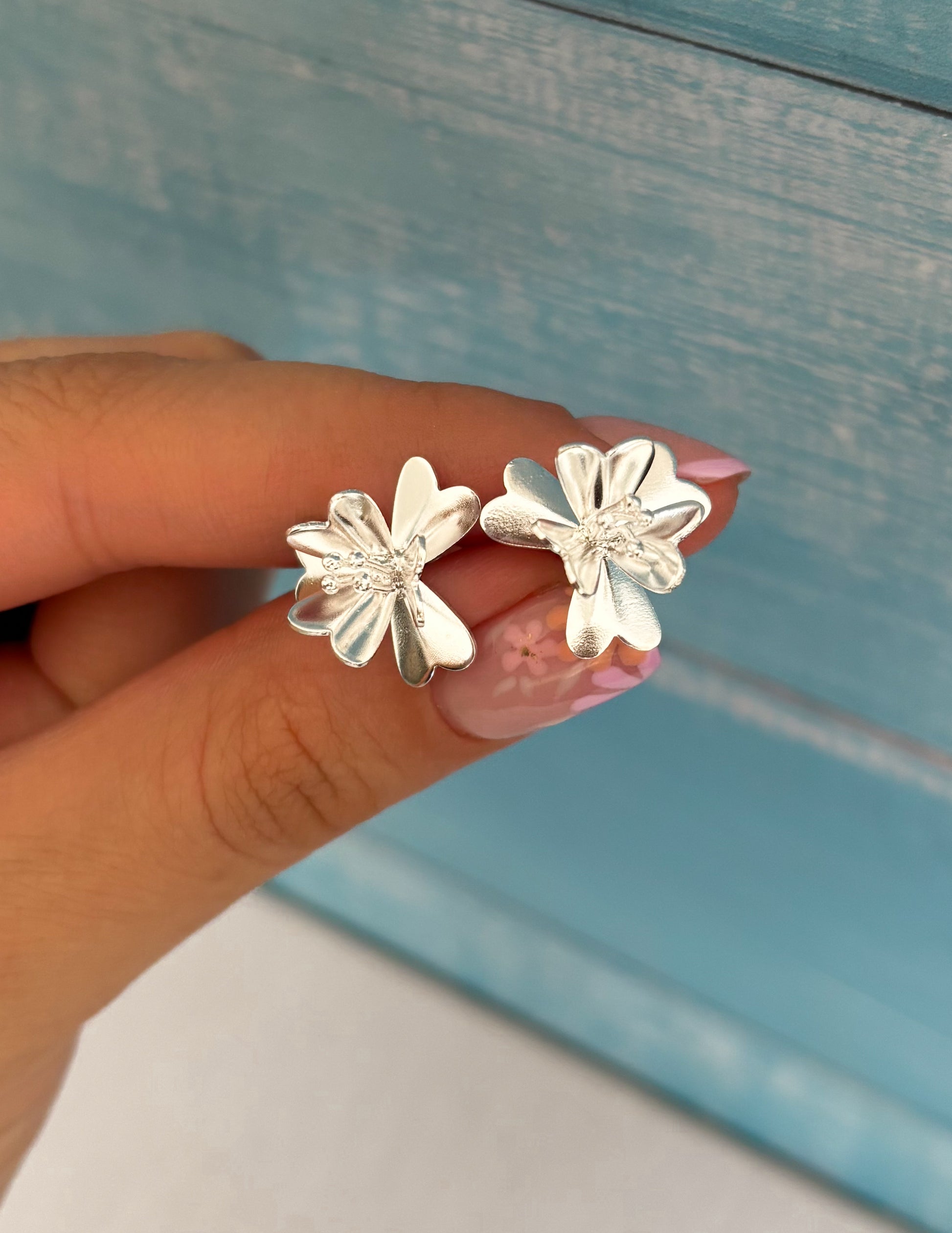 Aros Flor sobresaliente