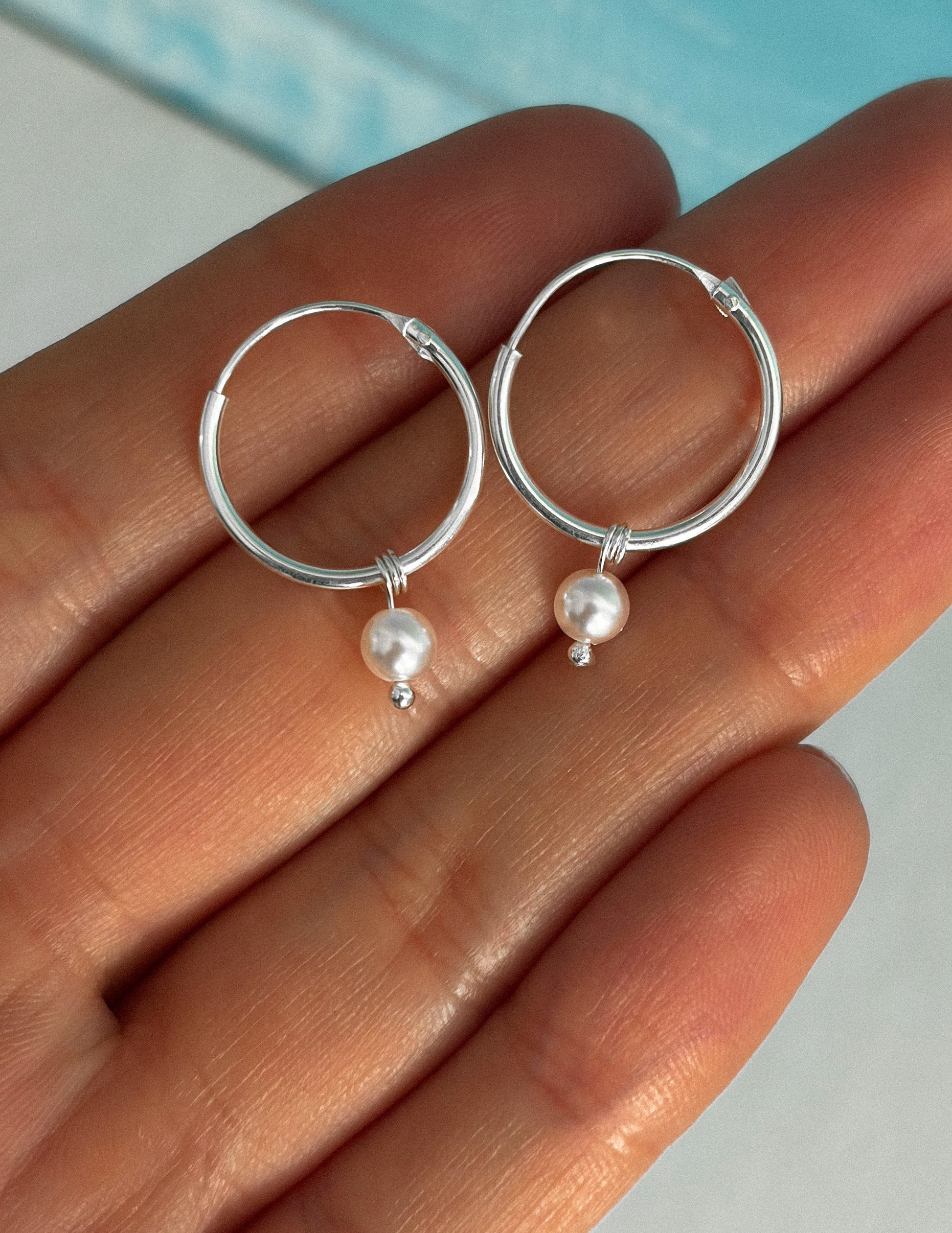 Argollas Perlas 4 en 1