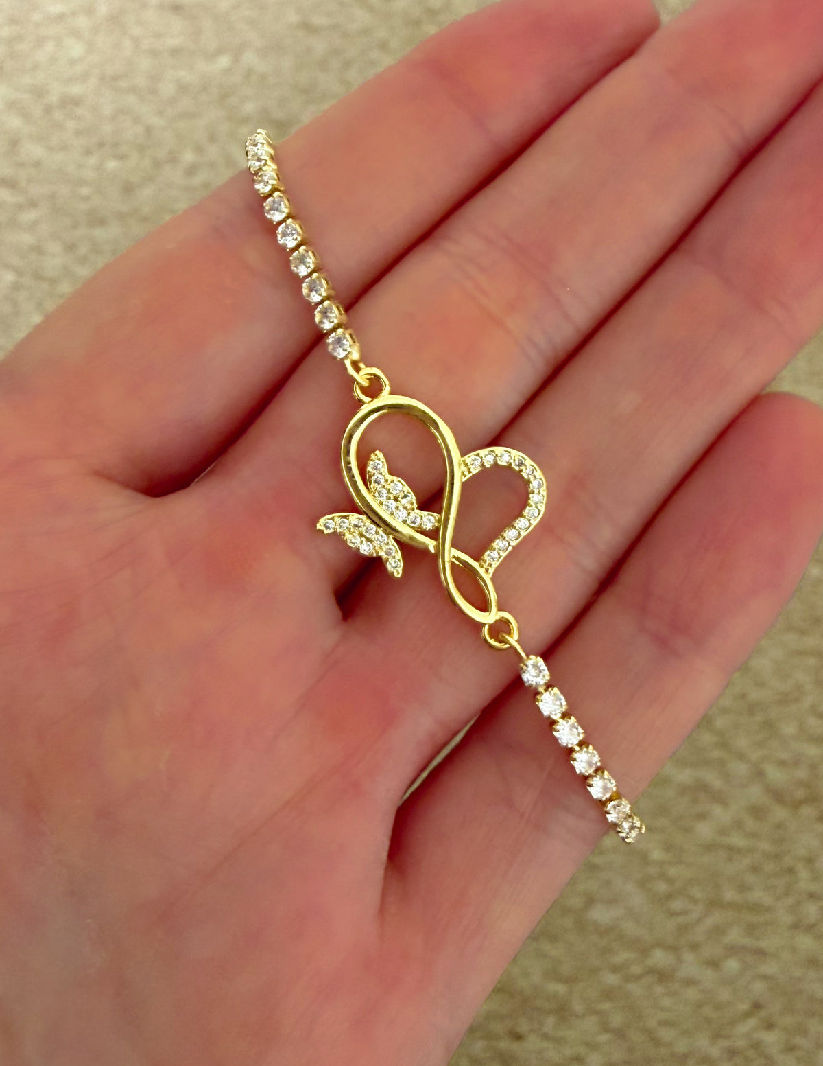 Pulsera Mariposa Infinito