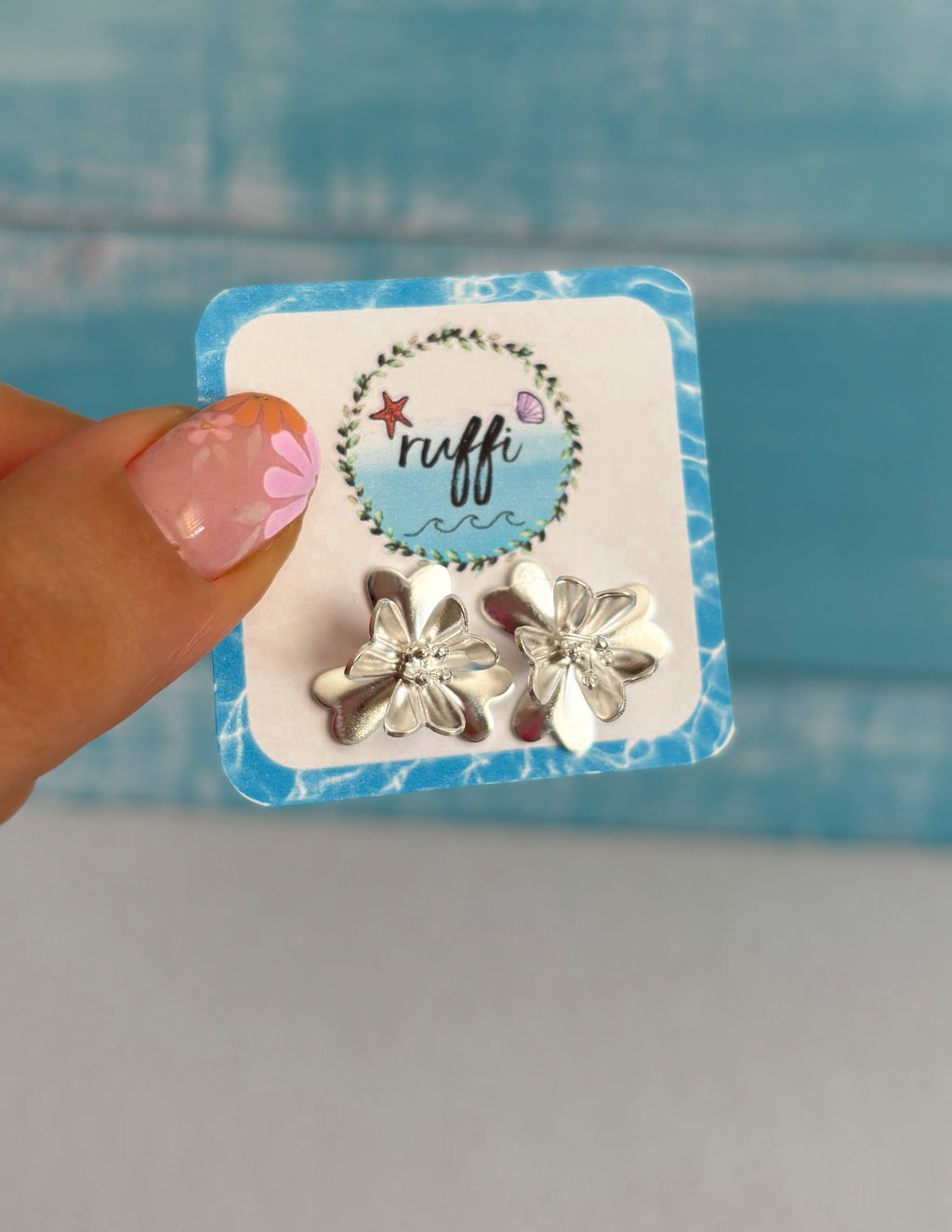 Aros Flor sobresaliente