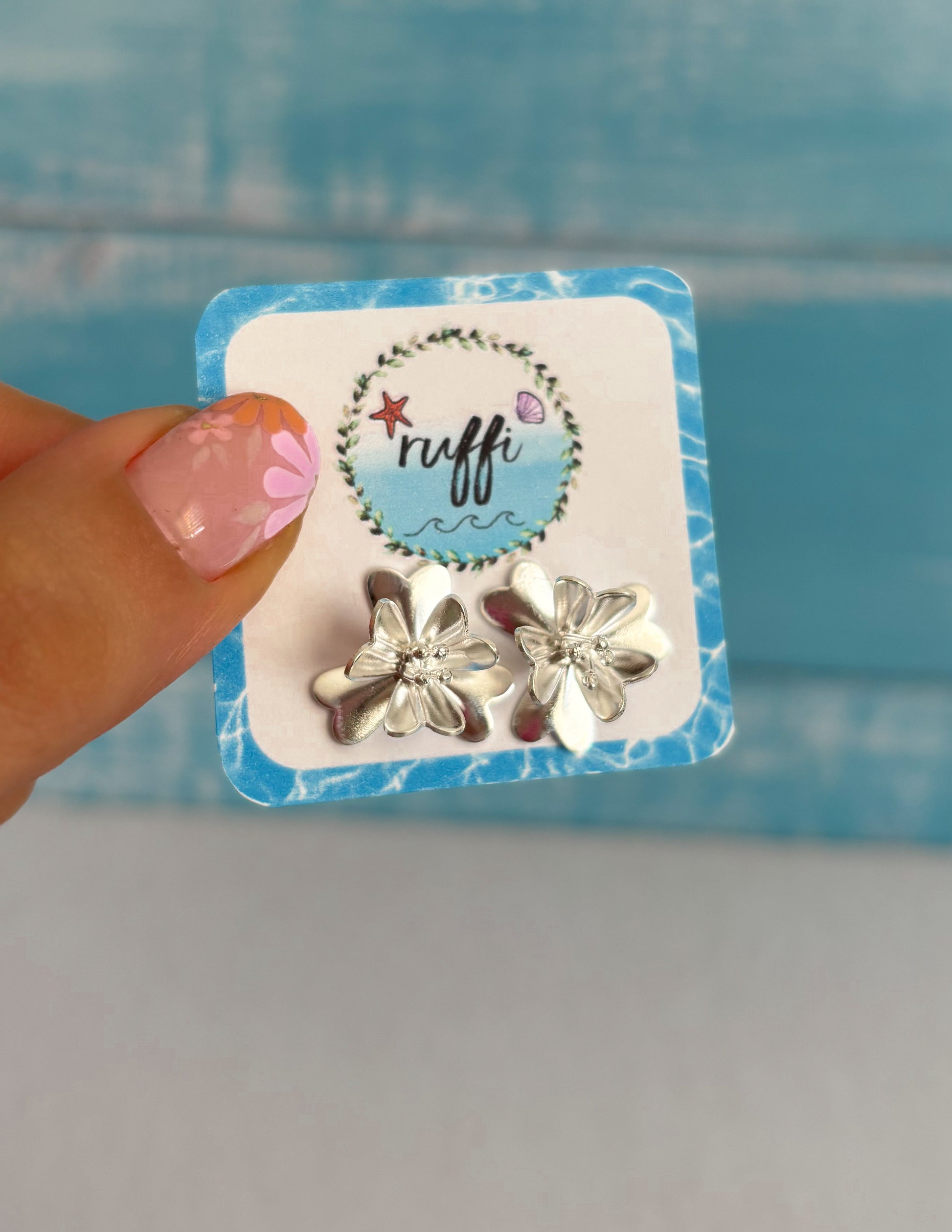 Aros Flor sobresaliente
