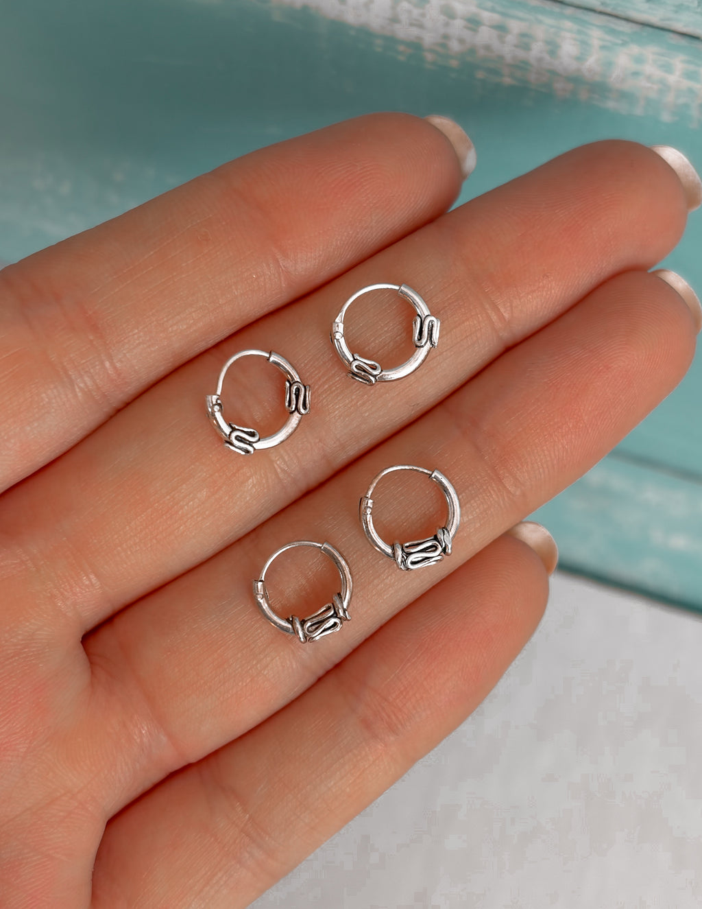 Argollas mini Bali