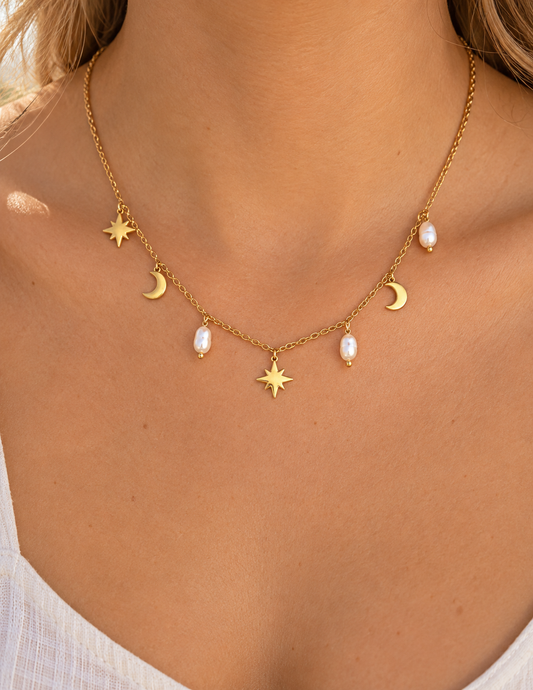 Collar Destellos Gold