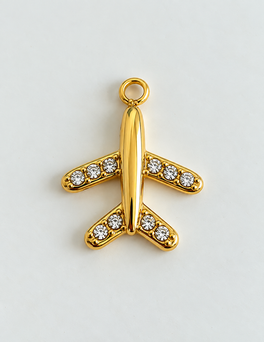Charm avión Gold
