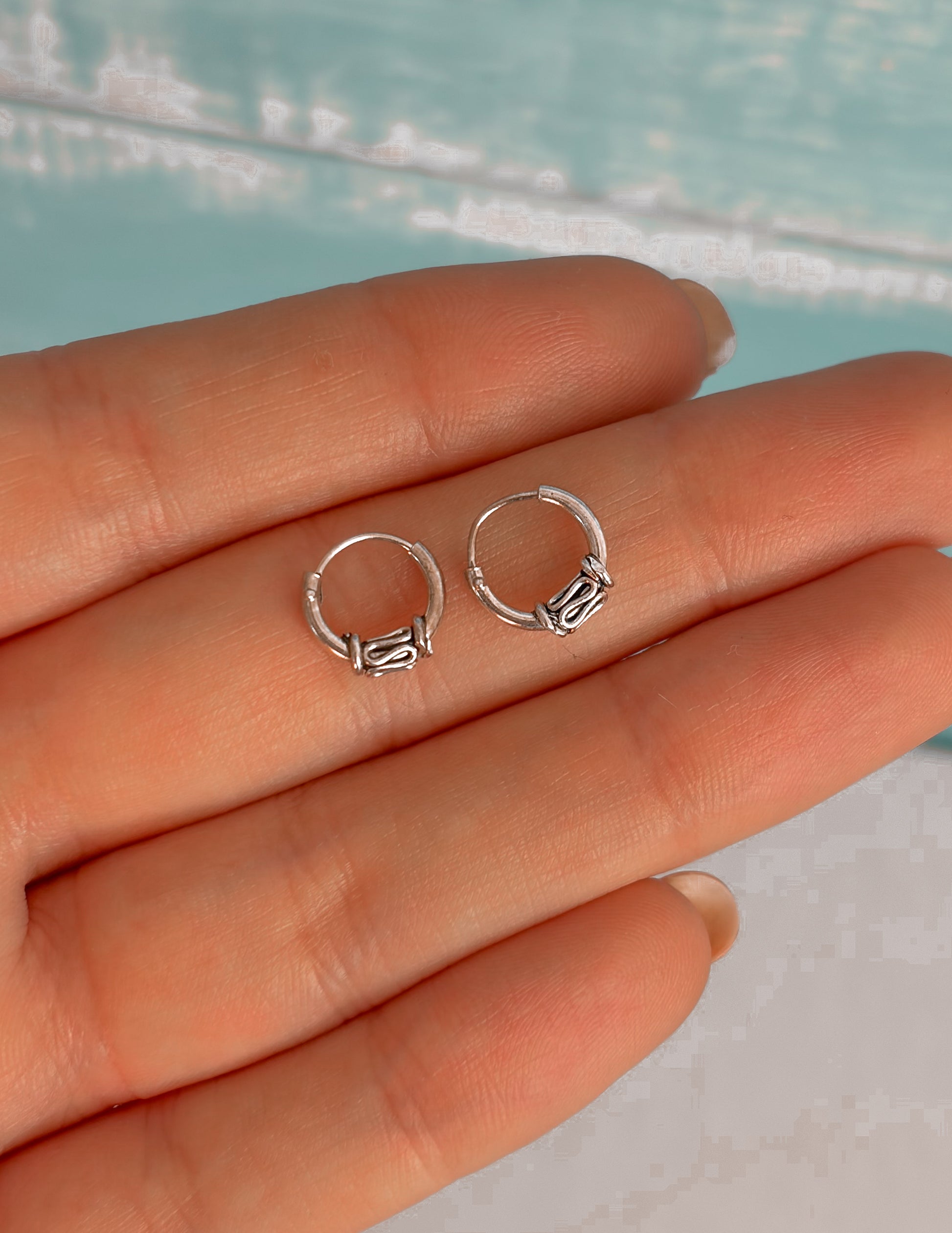 Argollas mini Bali