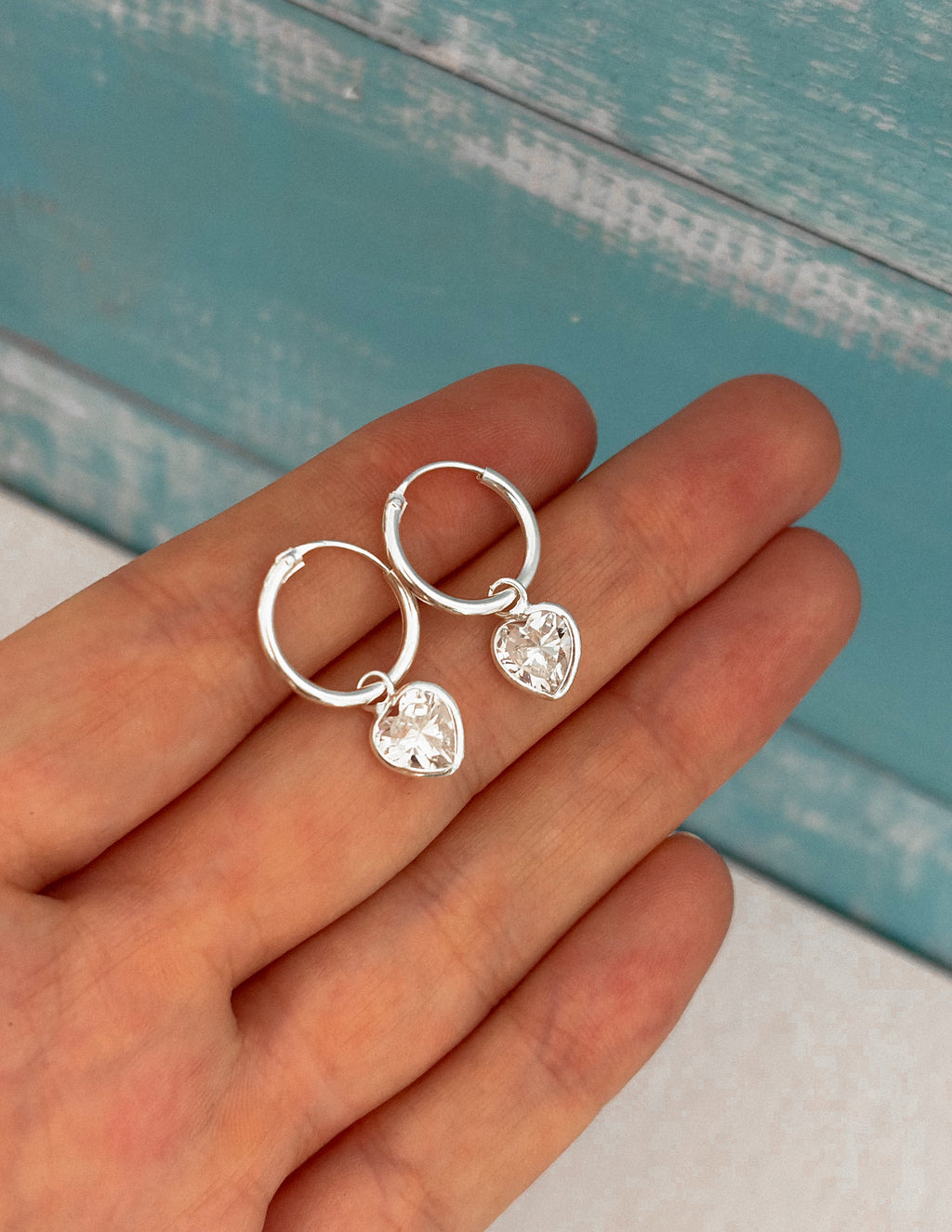 Argollas Punto de Luz Corazón