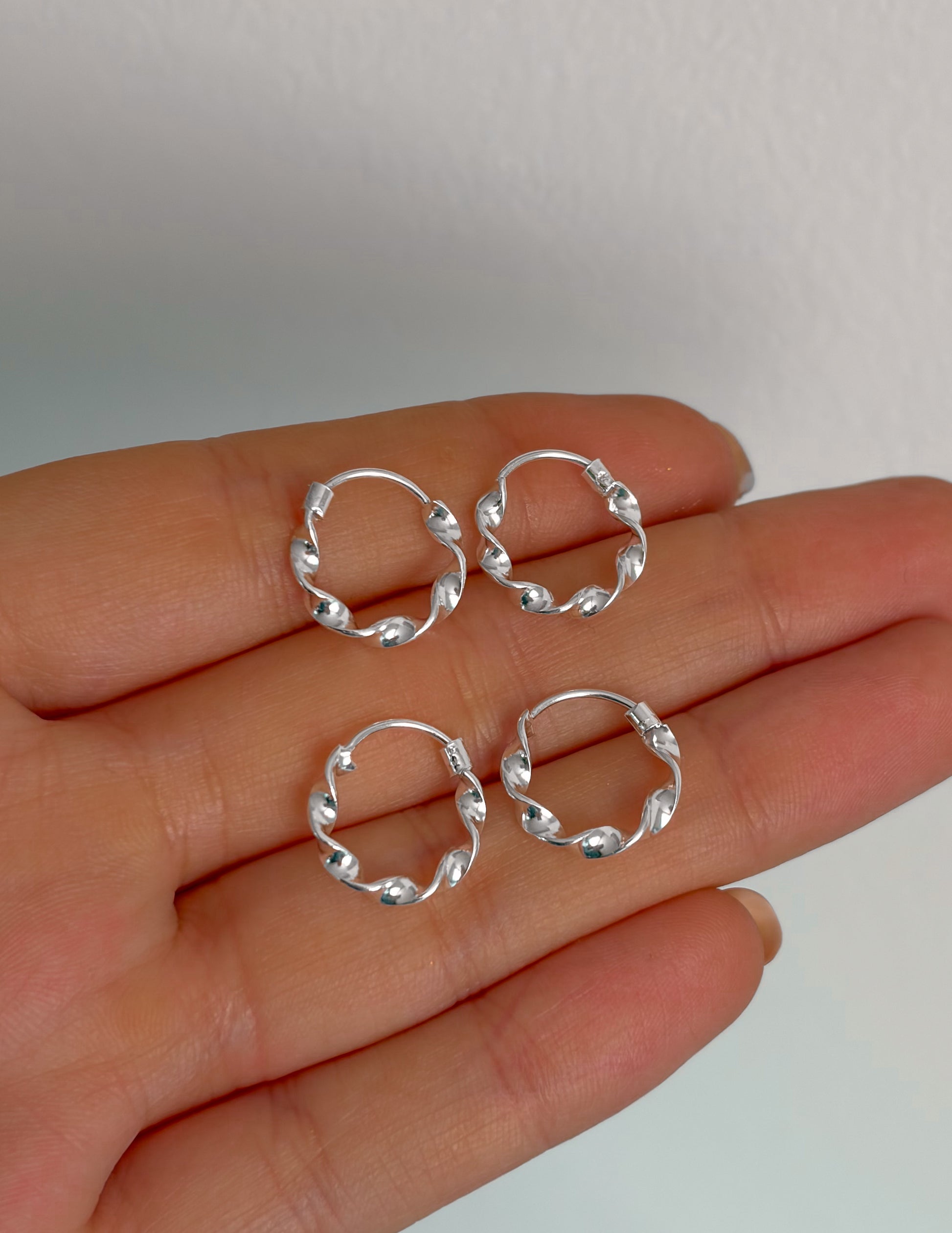 Argollas entorchadas 12 mm