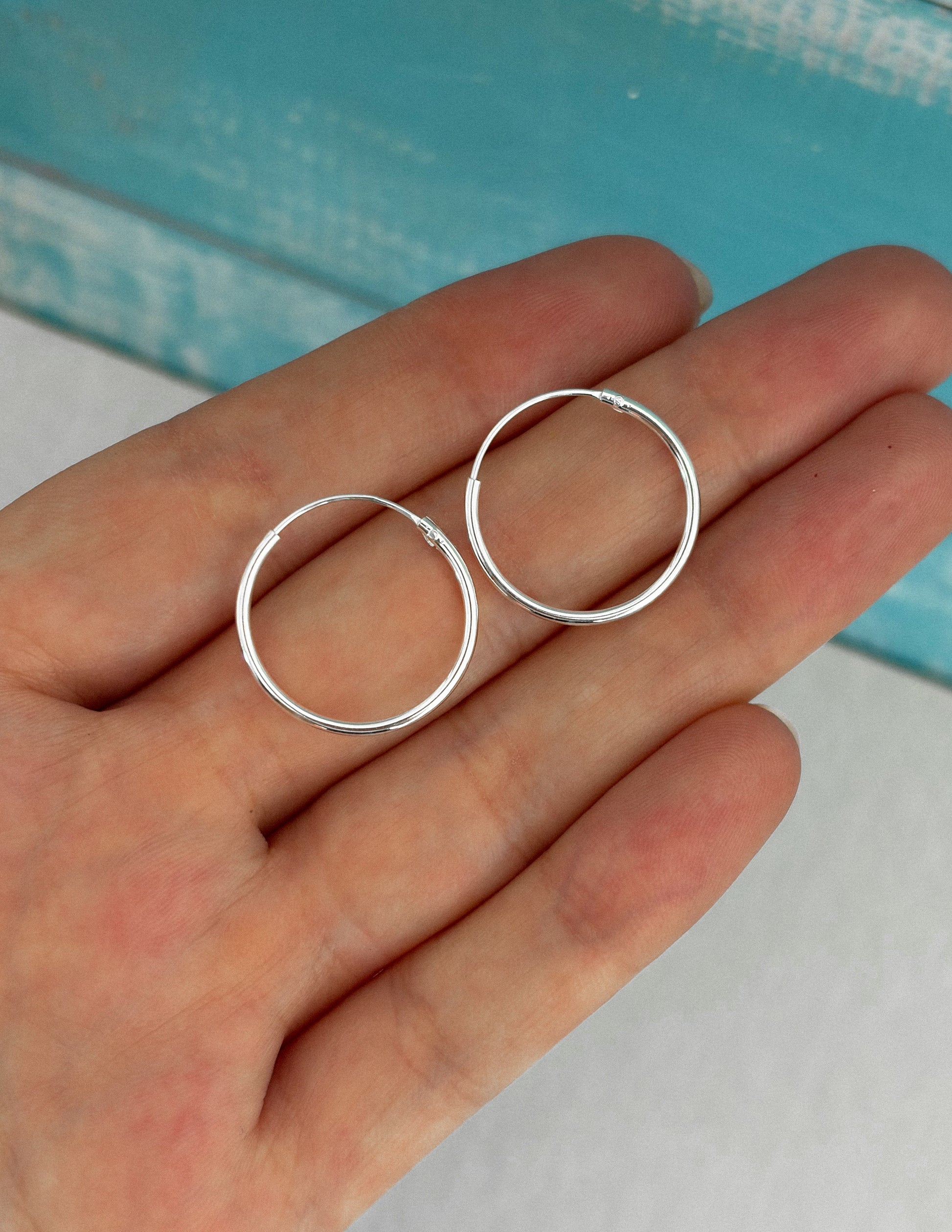 Argollas lisas 20 mm