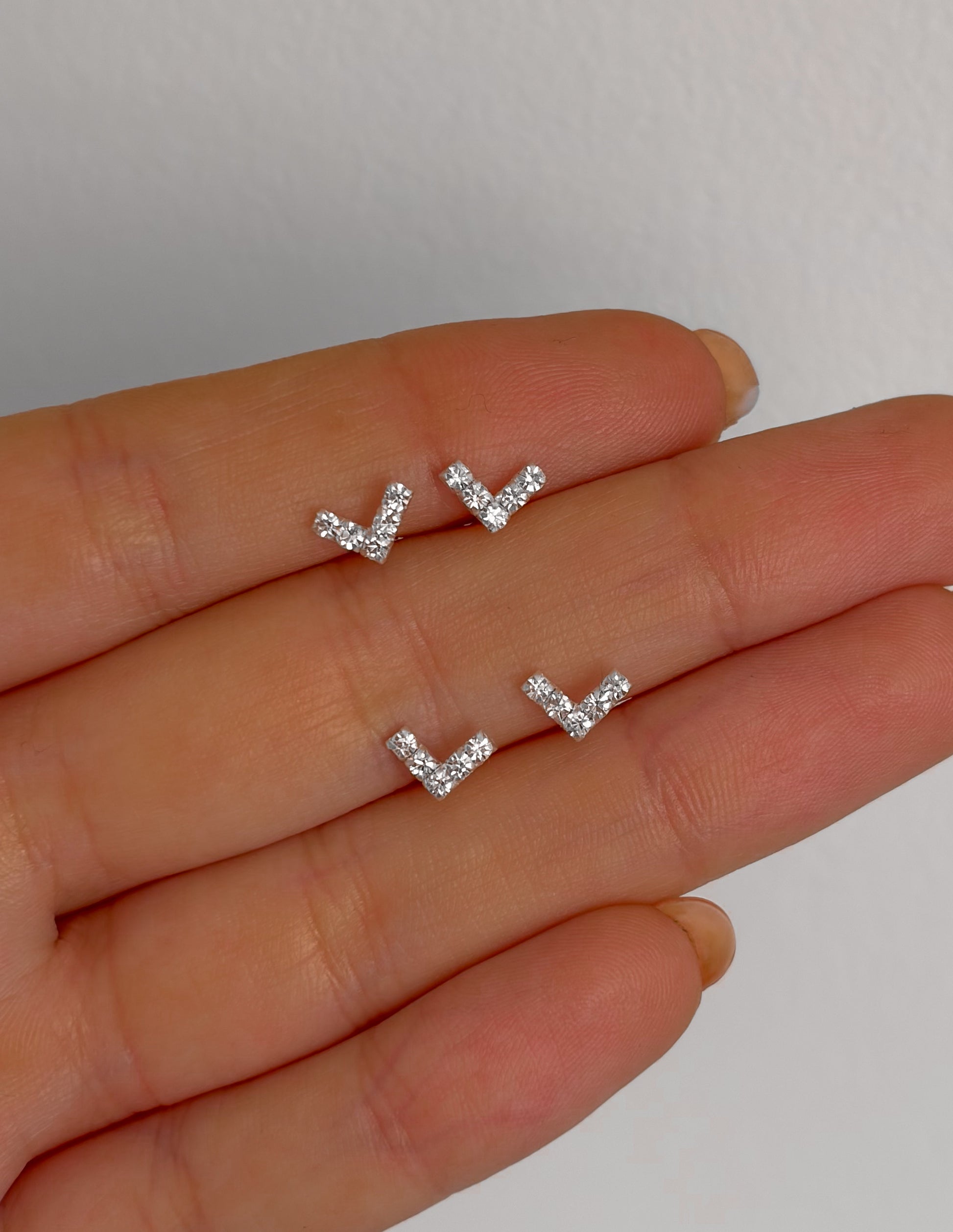 Aros V Mini circón