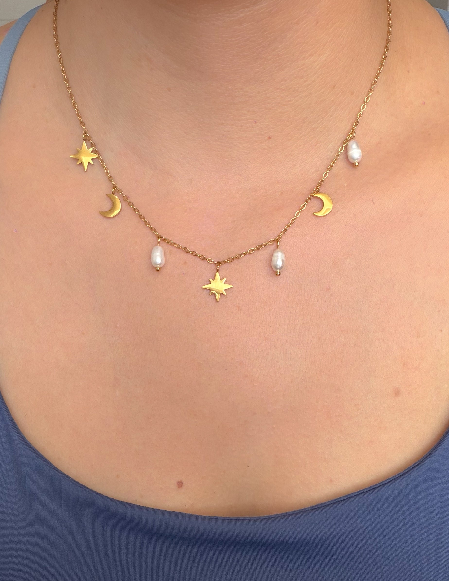 Collar Destellos Gold