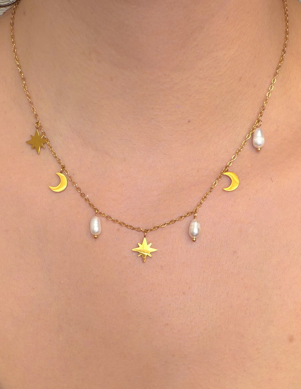 Collar Destellos Gold