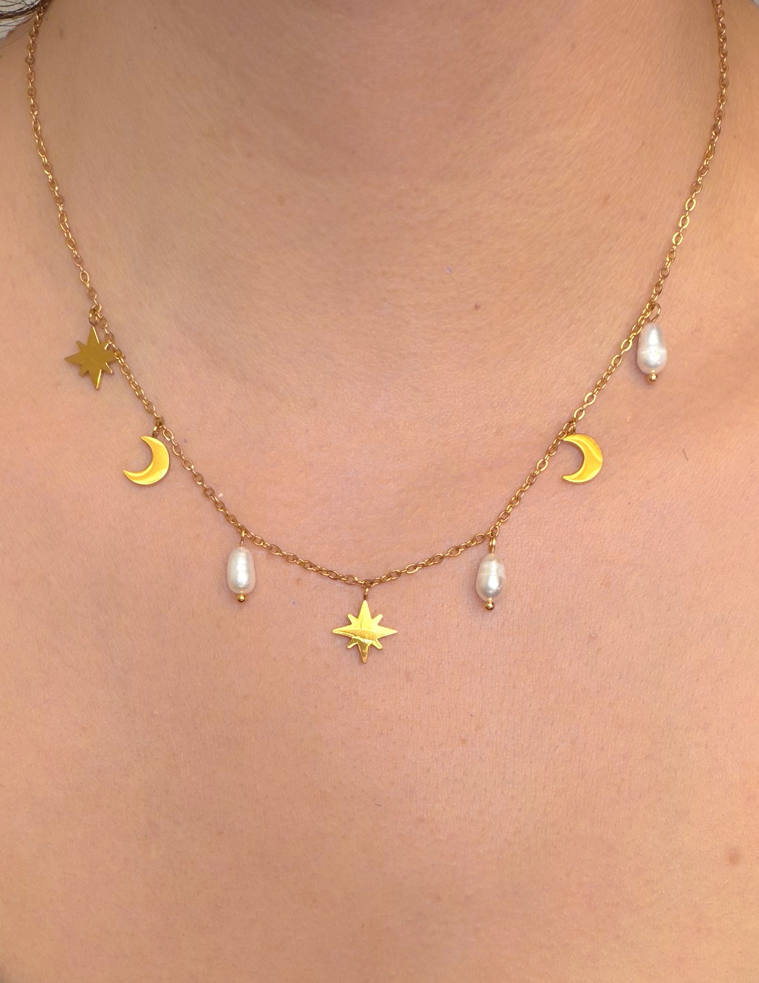 Collar Destellos Gold