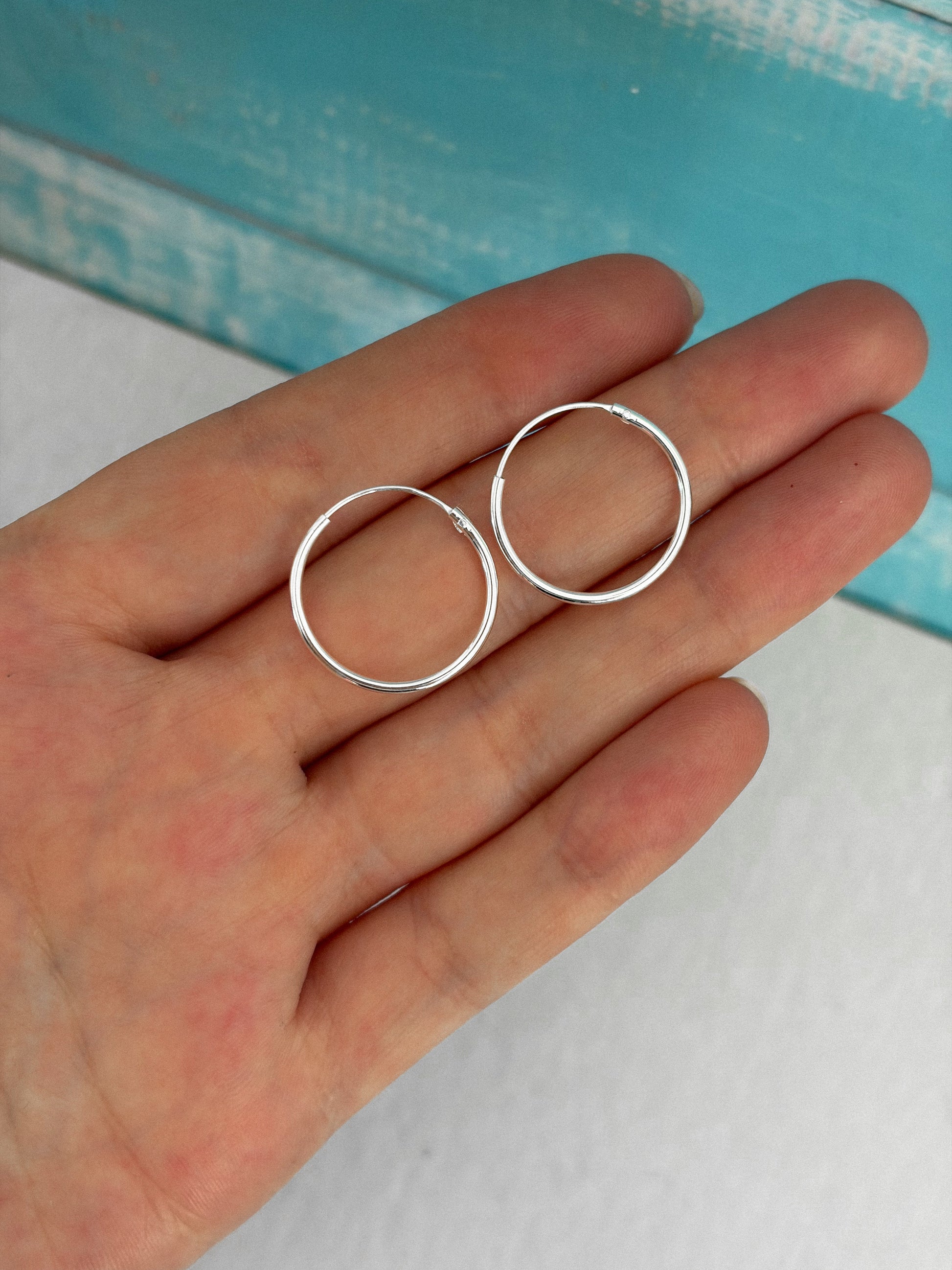 Argollas lisas 20 mm